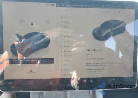 2023 Tesla Model Y из США, поврежденный, VIN 7SAYGDEEXPA109331